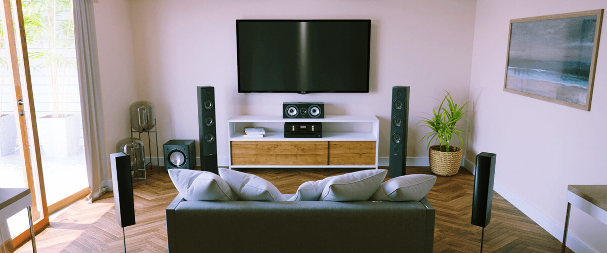 What offers a home theater receiver under 500